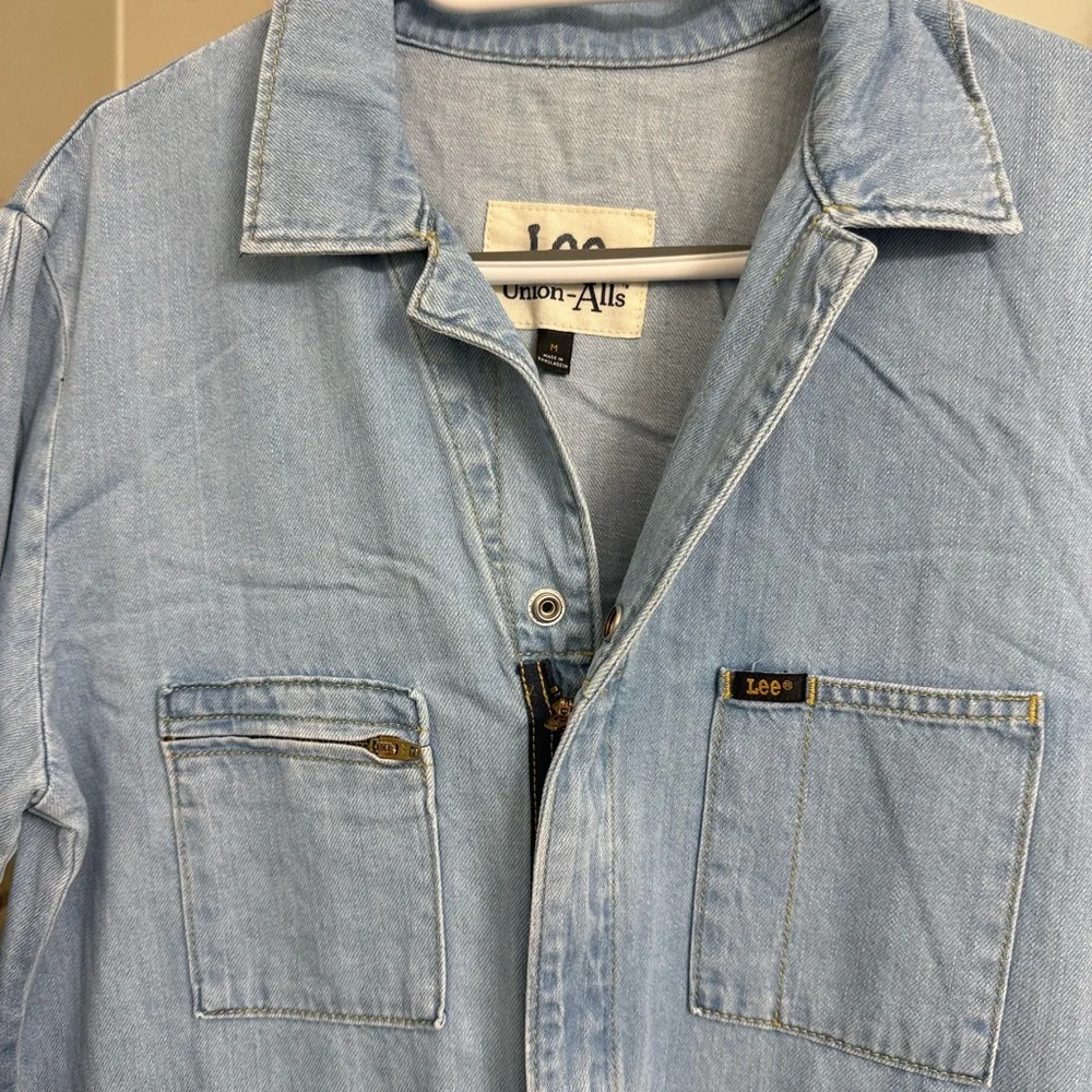 Lee Sky Blue Denim Coverall - Picture 2 of 4